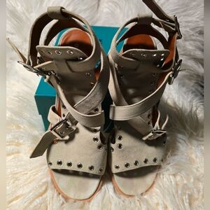 Derek Lam Java Caged Block Heel Sandal